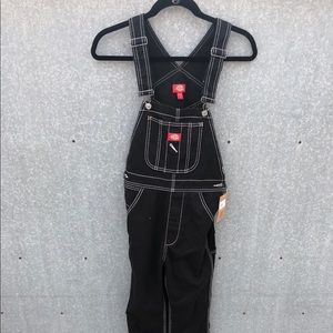 Dickies • Black XS Overalls • Relaxed Fit